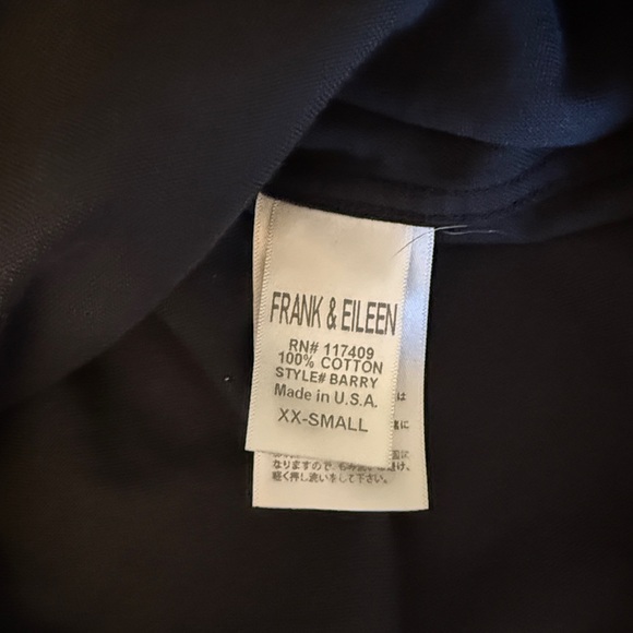 Frank and Eileen Barry Black Button-Up Shirt - Picture 7 of 7